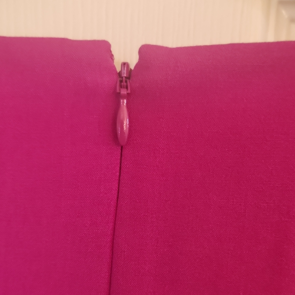 Marc New York Women's Pink Fuchsia Belted Sheath Dress Size 2 - Picture 8 of 14